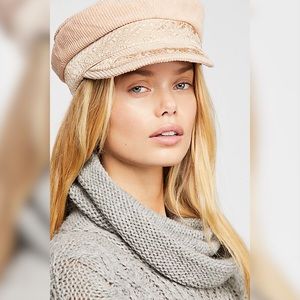 Free People Insider Cord Lieutenant Hat